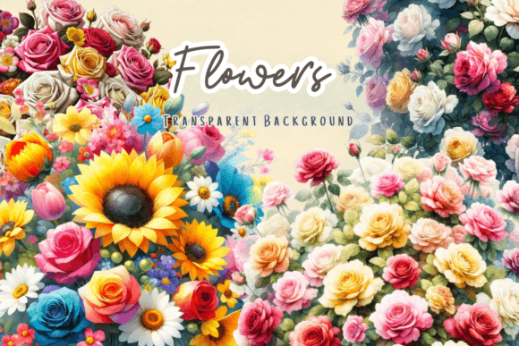 Flowers Blooming Watercolor Clipart: Illustrations Review