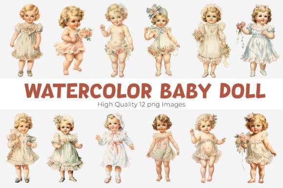Vintage Baby Doll Illustrations: A Crafter's Review
