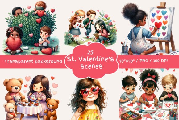 Watercolor St. Valentine's Scenes: A Stitcher's Review